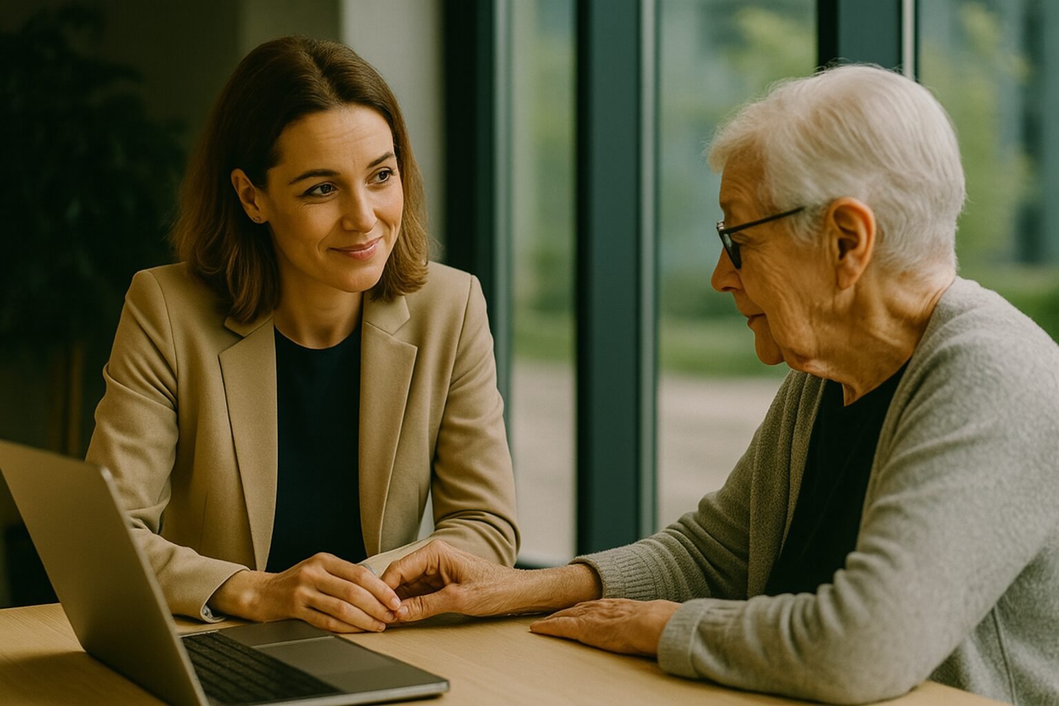 Conciergerie sociale et financière pour seniors en Suisse romande.